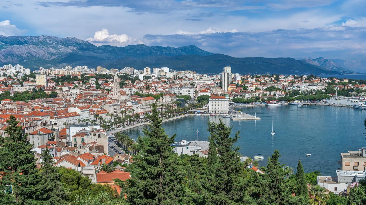 Split is a top tourist destination in Croatia