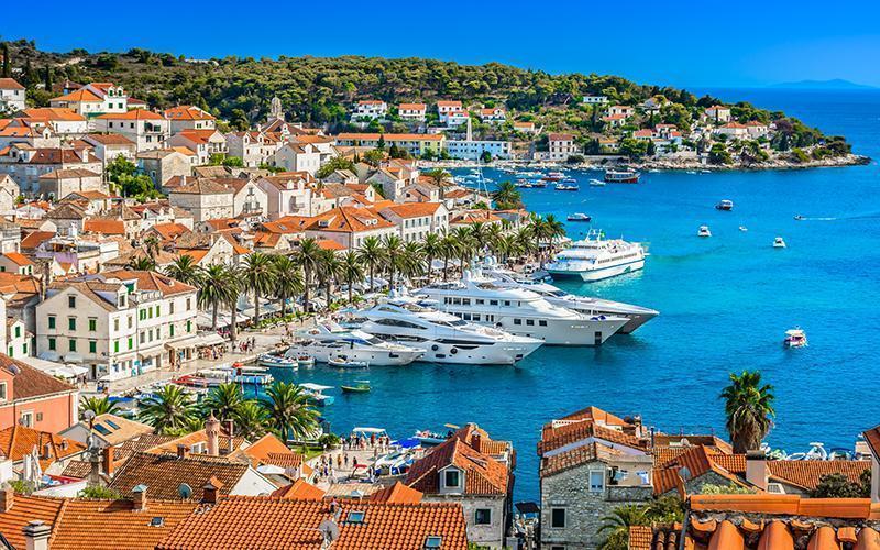  Blue Shark Boat Tours & Transfers from Split excursion to the town of Hvar