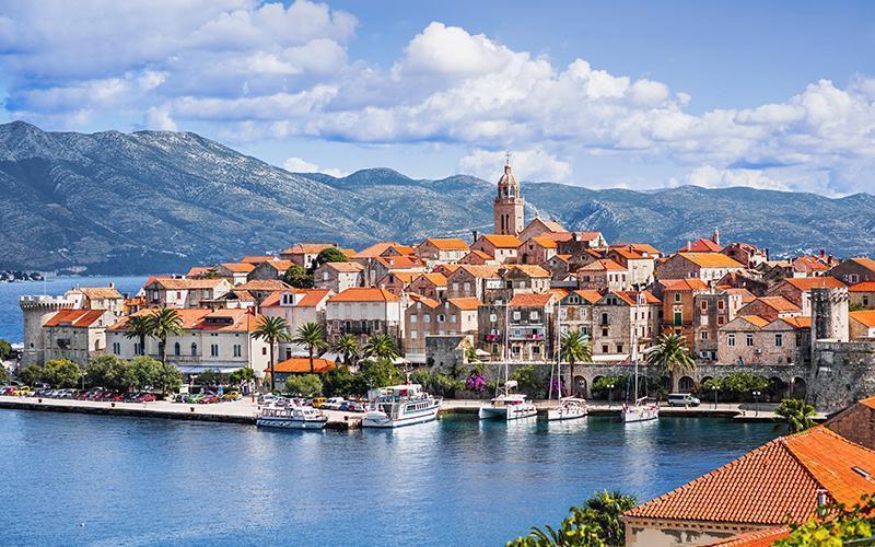 Korcula is Blue Shark from Split prime transfer destination