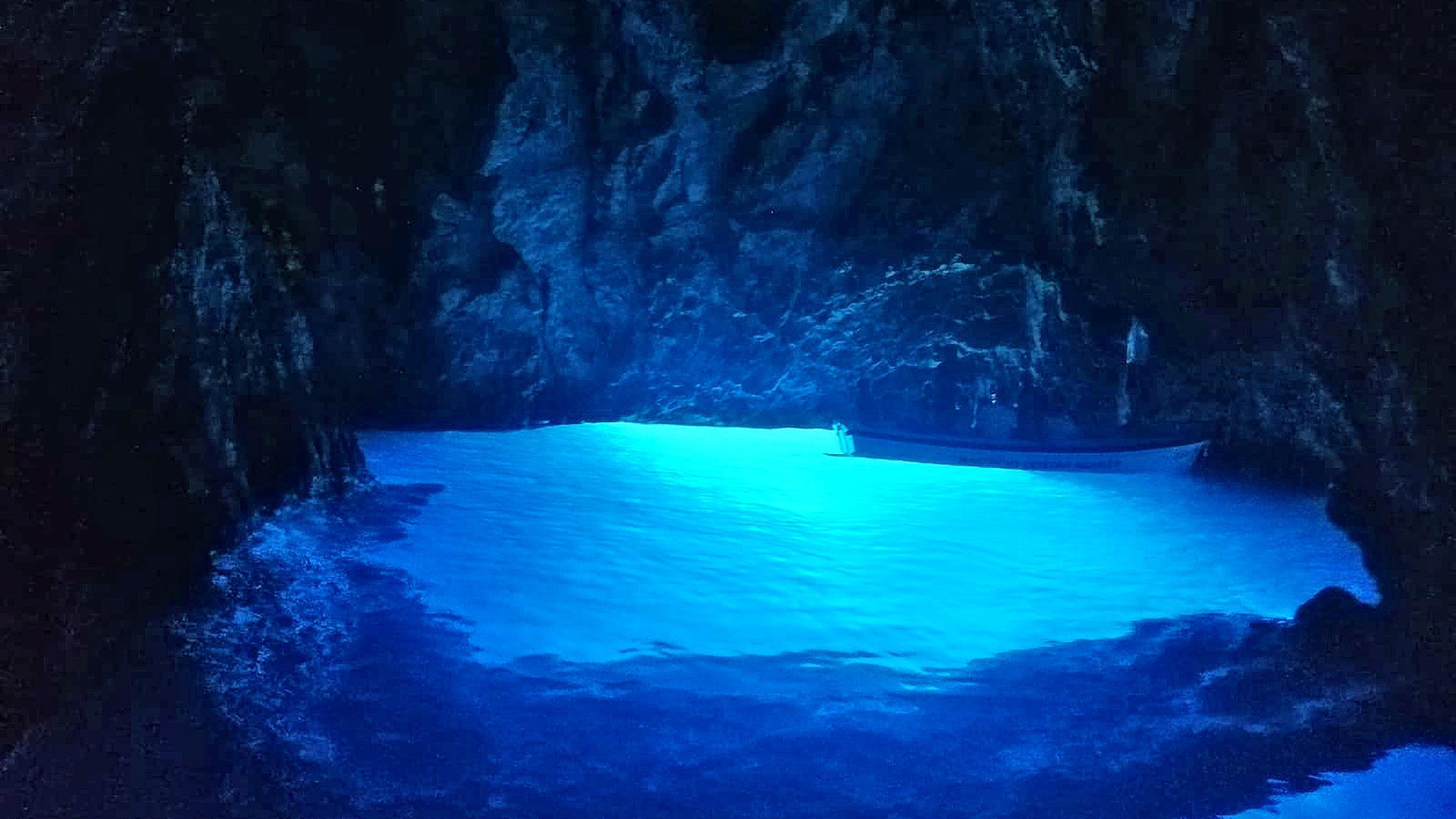 Blue Cave on island Biševo