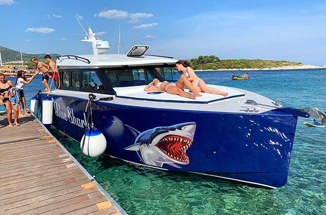 Blue Shark from Split Conago 35 Cabin boat