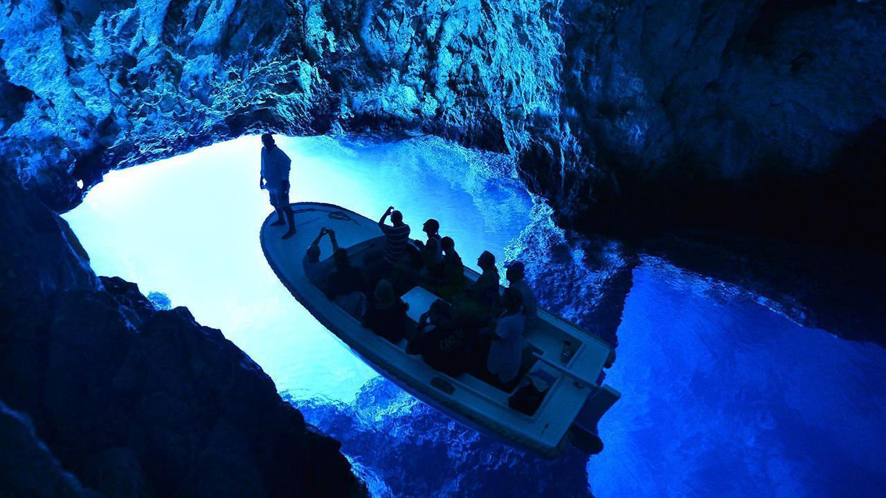 Blue Cave on island Biševo by Blue Shark from Split private tour