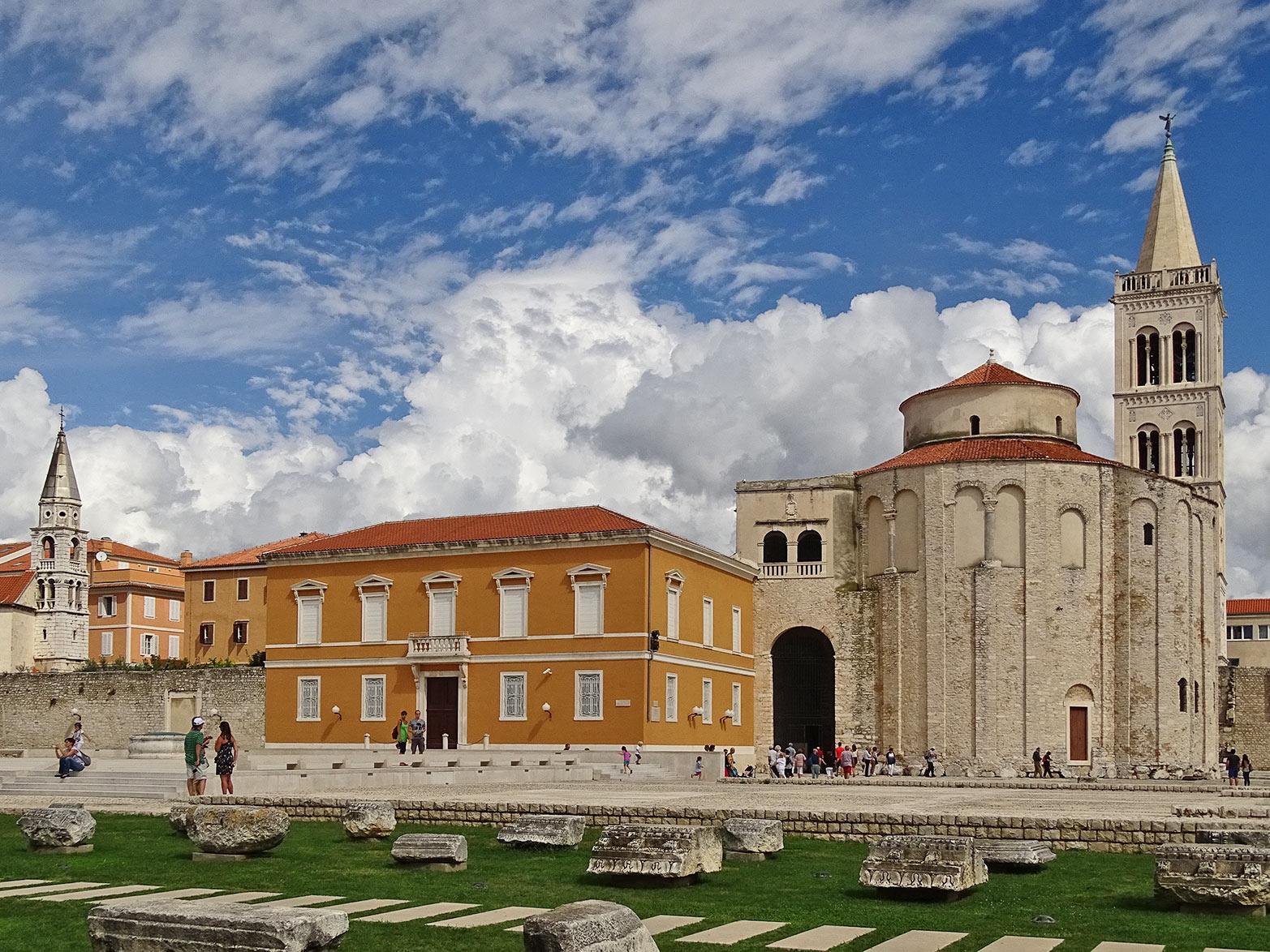 Costal town of Zadar with Land transfer by Blue Shark Split