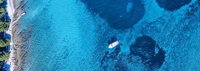 Blue Lagoon by Drvenik islands