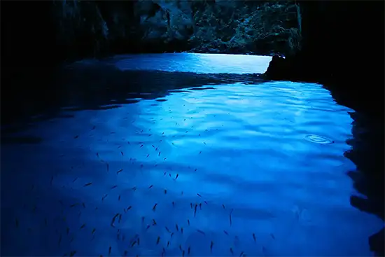 Blaue Grotte Biševo