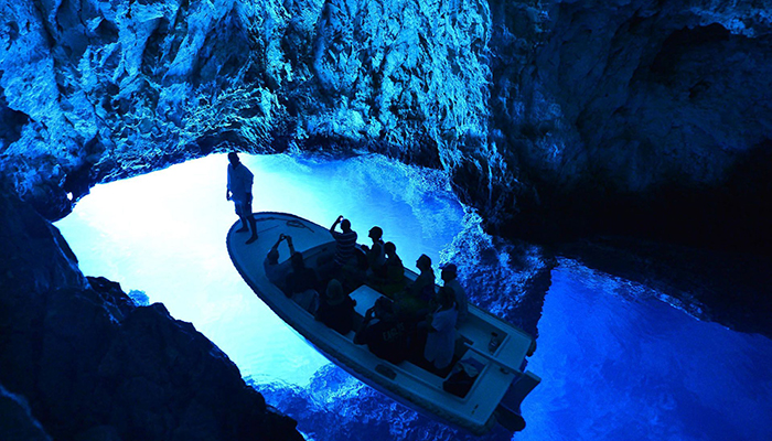 Blue Grotte & Fünf Inseln Exkursionstour