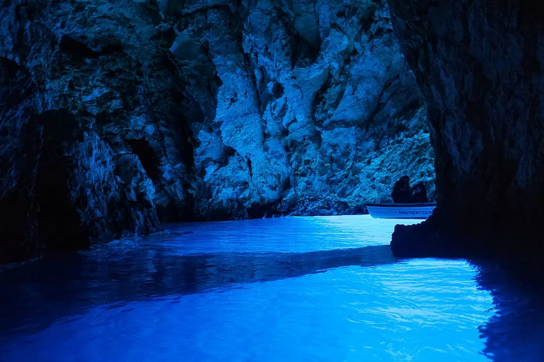 Bisevo's gleaming blue jewel in the Dalmatian boat travel destinations crown!
