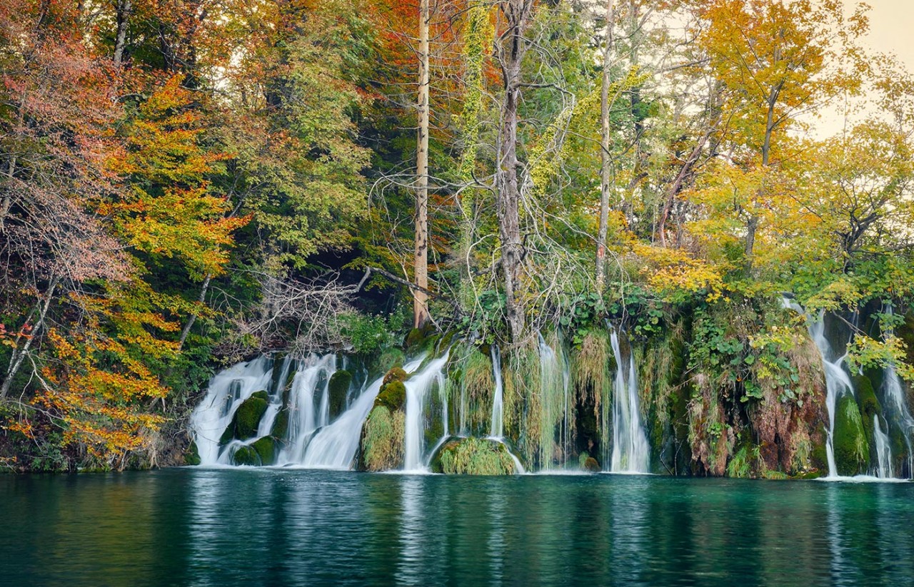 Plitvice Lakes is the oldest and largest national park in the Republic of Croatia 