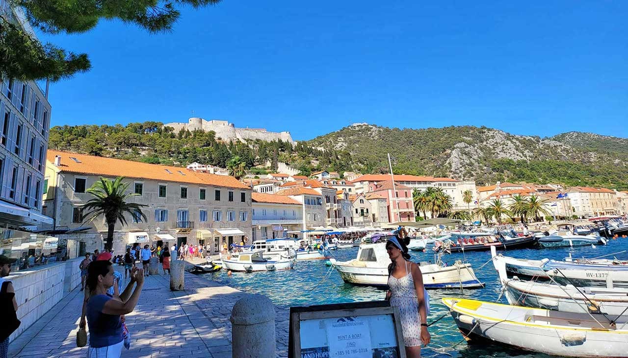 The town of Hvar