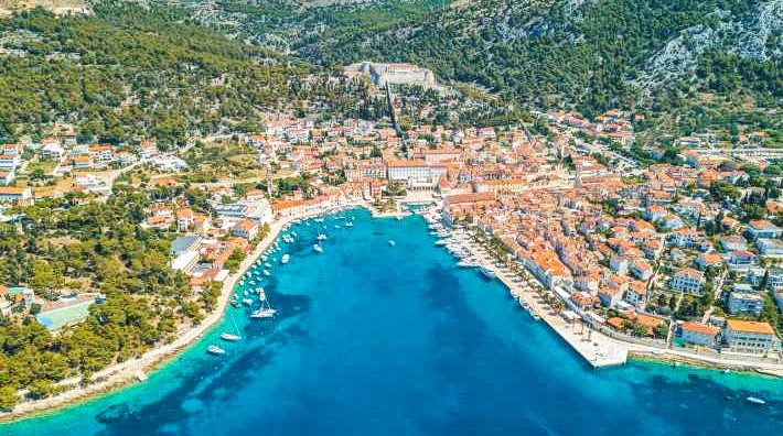 Hvar is Blue Shark top destination