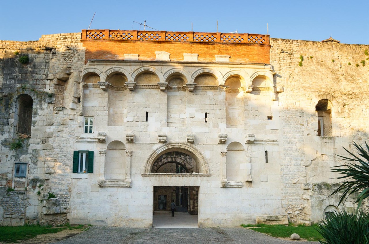 The Golden Gate, the most beautiful entrance to Diocletian's Palace