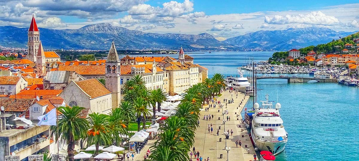 the town of Trogir
